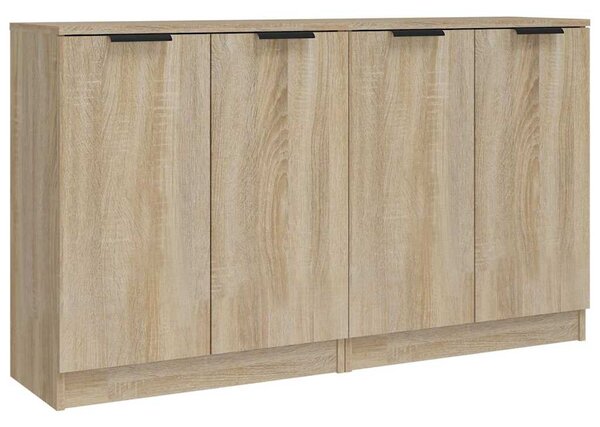 Příborníky 2 ks dub sonoma 60 x 30 x 70 cm kompozitní dřevo 3115774