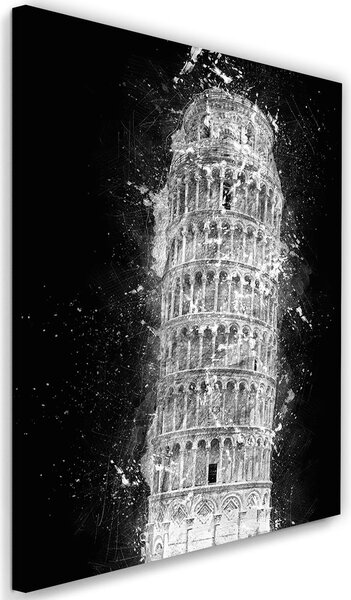 Obraz na plátně Šikmá věž v Pise - Cornel Vlad Rozměry: 40 x 60 cm