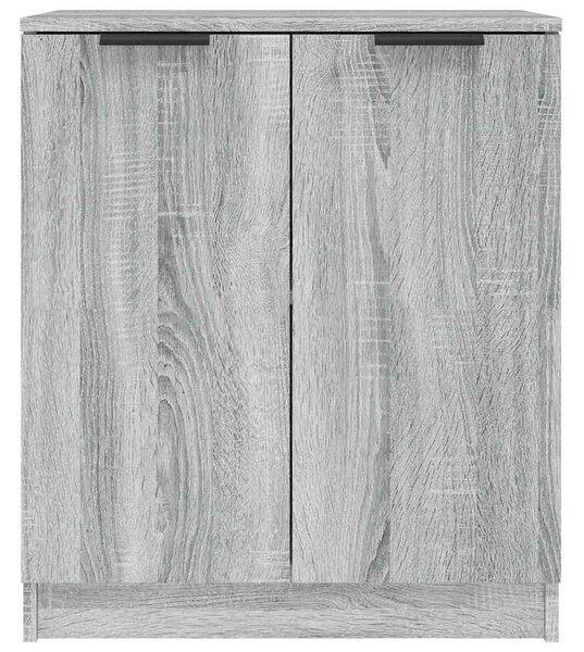 Příborníky 2 ks šedé sonoma 60 x 30 x 70 cm kompozitní dřevo 3115778