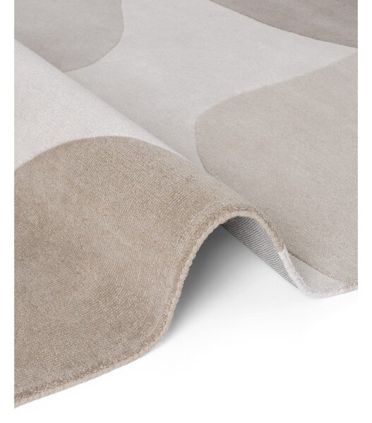 Béžový ručně tkaný vlněný koberec 120x170 cm Hackney Clarissa – Ted Baker
