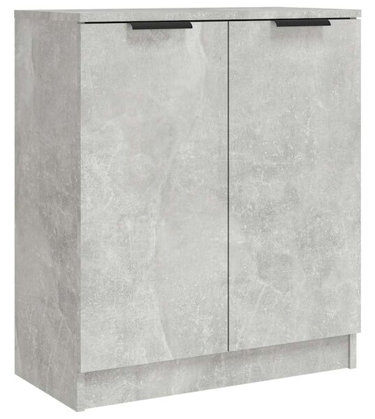 Příborníky 2 ks betonově šedé 60 x 30 x 70 cm kompozitní dřevo 3115775