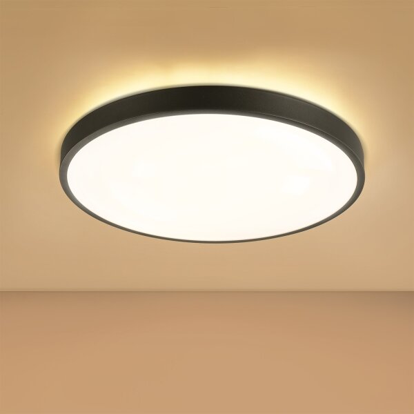 Brilagi - LED Stmívat. svítidlo GLASS POOL DOUBLE LED/60W/230V 50 cm černá + DO