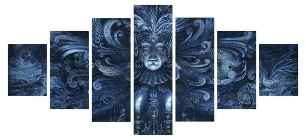 Obraz - Temné baroko (210x100 cm)