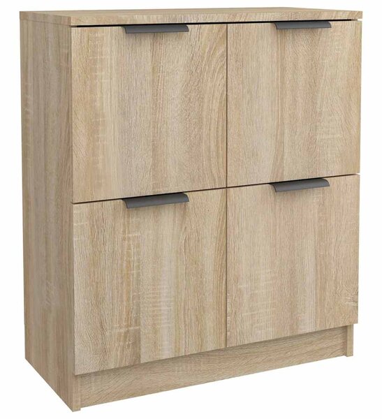 Příborníky 2 ks dub sonoma 60 x 30 x 70 cm kompozitní dřevo 3115806