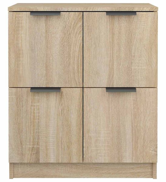 Příborníky 2 ks dub sonoma 60 x 30 x 70 cm kompozitní dřevo 3115806