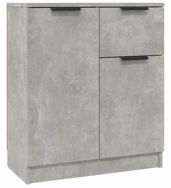 Příborníky 2 ks betonově šedé 60 x 30 x 70 cm kompozitní dřevo 3115815