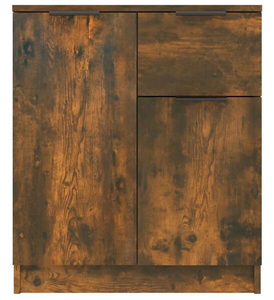 Příborníky 2 ks kouřový dub 60 x 30 x 70 cm kompozitní dřevo 3115817
