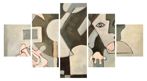 Obraz - Kubismus (125x70 cm)