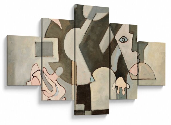 Obraz - Kubismus (125x70 cm)