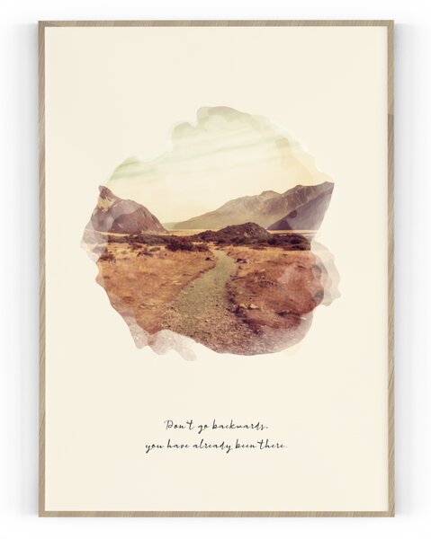 Plakát / Obraz Nature Pololesklý saténový papír A4 - 21 x 29,7 cm