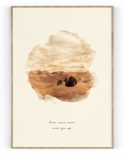 Plakát / Obraz Nature Pololesklý saténový papír 30 x 40 cm