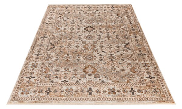 Obsession, Kusový koberec Laos 465 Beige, 40x60, béžová, chodba / předsíň