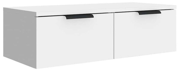Nástěnné skříňky 2 ks bílé 68 x 30 x 20 cm kompozitní dřevo 3115892