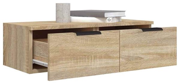 Nástěnné skříňky 2 ks dub sonoma 68x30x20 cm kompozitní dřevo 3115894