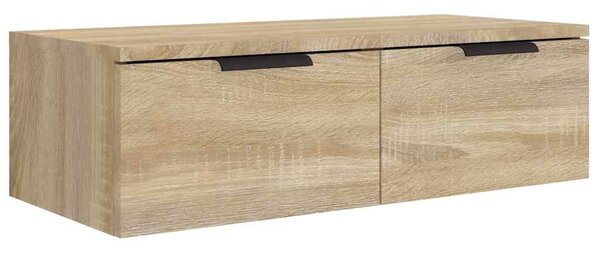 Nástěnné skříňky 2 ks dub sonoma 68x30x20 cm kompozitní dřevo 3115894