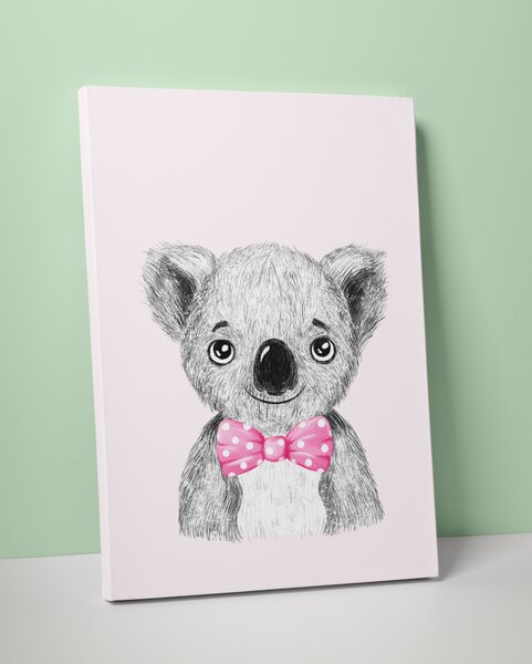 Plakát / Obraz Koala A4 - 21 x 29,7 cm Tiskové plátno