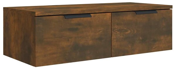 Nástěnné skříňky 2 ks kouřový dub 68x30x20 cm kompozitní dřevo 3115897