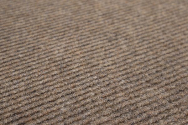 Betap, AKCE: 150x80 cm Běhoun na míru Polo brown (čistící zóna), šíře, hnědá, guma (gel - protiskluzový), chodba / předsíň