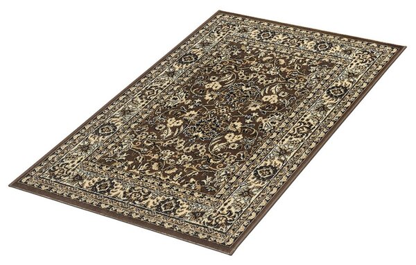 Sintelon, Kusový koberec Teheran Practica 59/DMD, 80x150, hnědá, chodba / předsíň