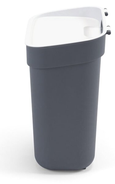 Tmavě šedý odpadkový koš na tříděný odpad z recyklovaného plastu 10 l Ready To Collect – Curver