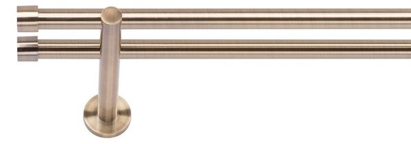 Dekodum Garnýž dvouřadá LOFT 19/19 mm antické zlato Délka: 160 cm