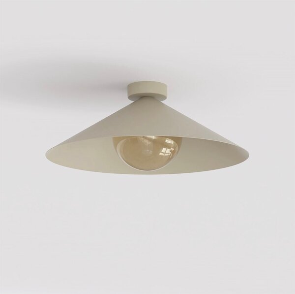 Stropní svítidlo MONO 1M – moka, jantarové sklo, 1× E14, šířka 40 cm