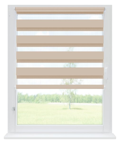 Roleta Den Noc neinvazivní soft Ecru 40x150 cm