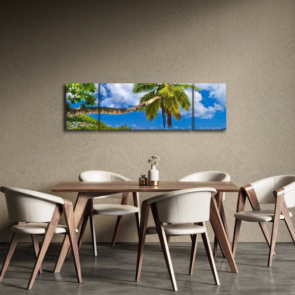 Obraz - Seychely (170x50 cm)