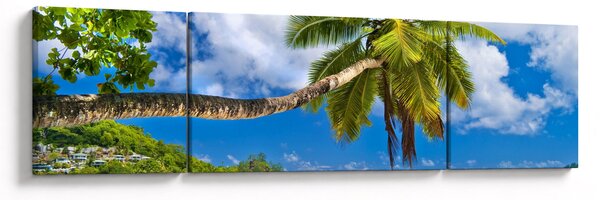 Obraz - Seychely (170x50 cm)