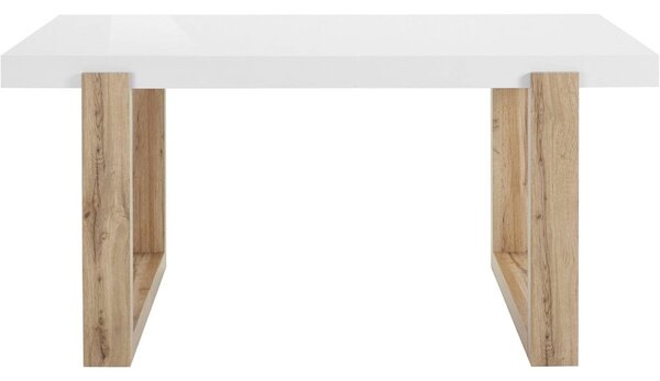 Bílý jídelní stůl 90x160 cm Solid – Støraa