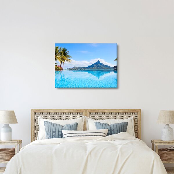 Obraz - Bora-Bora, Francouzská Polynésie (70x50 cm)