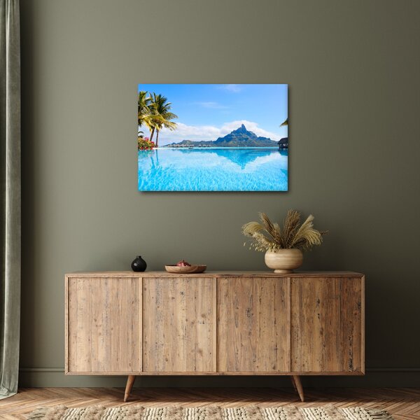 Obraz - Bora-Bora, Francouzská Polynésie (70x50 cm)