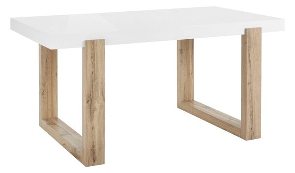 Bílý jídelní stůl 90x160 cm Solid – Støraa