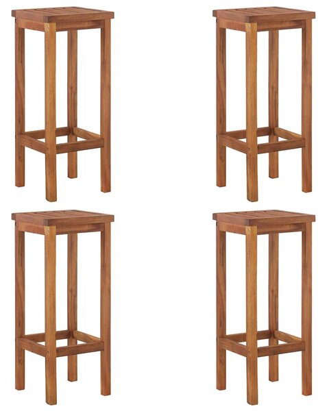 5dílný zahradní barový set masivní akáciové dřevo 3116009