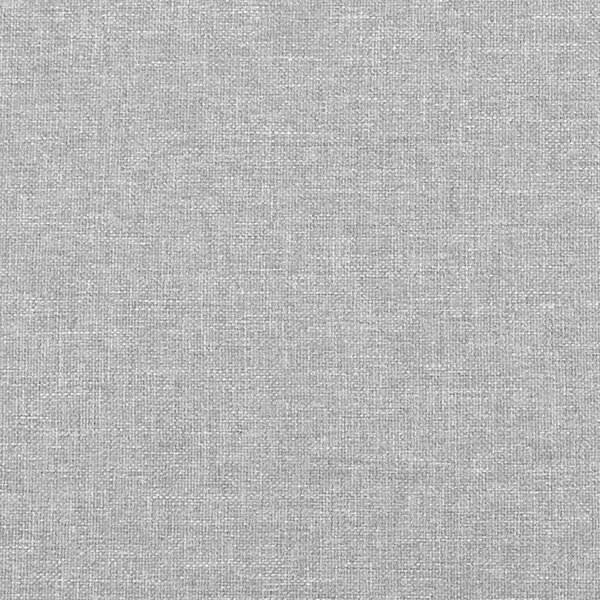 Čelo postele světle šedé 144x5x118/128 cm látkové 3116470