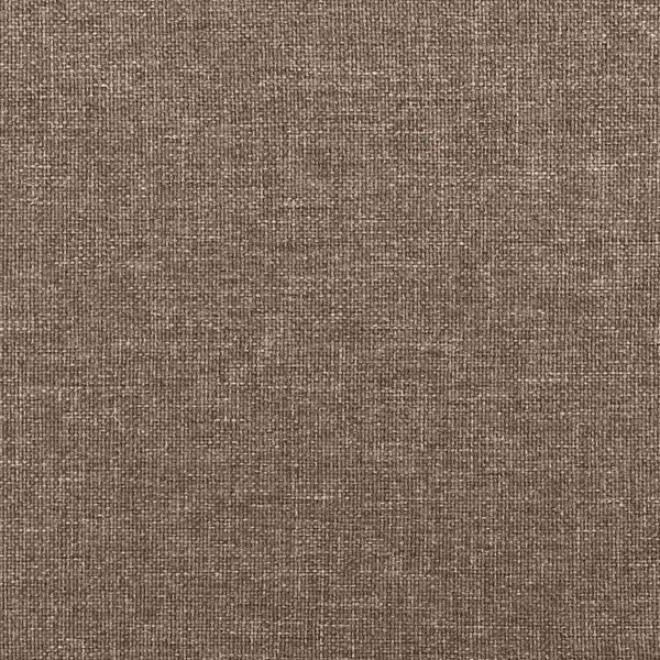 Čelo postele béžové 144x5x118/128 cm látkové 3116768