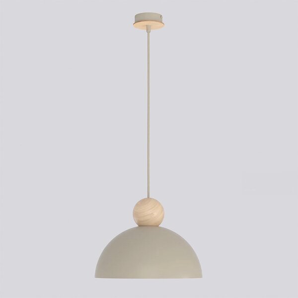 Závěsné svítidlo KAKI 1M – moka, 1× E27, šířka 30 cm
