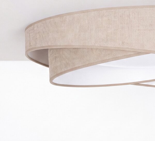 BRILAGI - LED Stropní svítidlo VELVET TWIST LED/24W/230V 4000K pr. 55 cm béžová