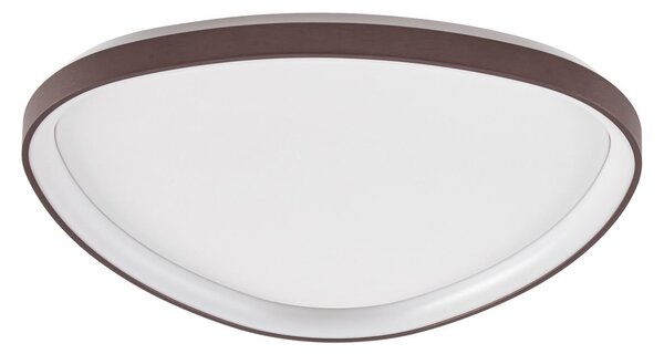 Stropní Lampa Lucande, Asken, stmívatelné, Hnědá / Rezavá, Obývací pokoj, Hliník, Moderní