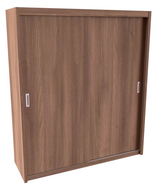 Skříň MIA XL s posuvnými dveřmi Bílá, Šířka: 120 cm