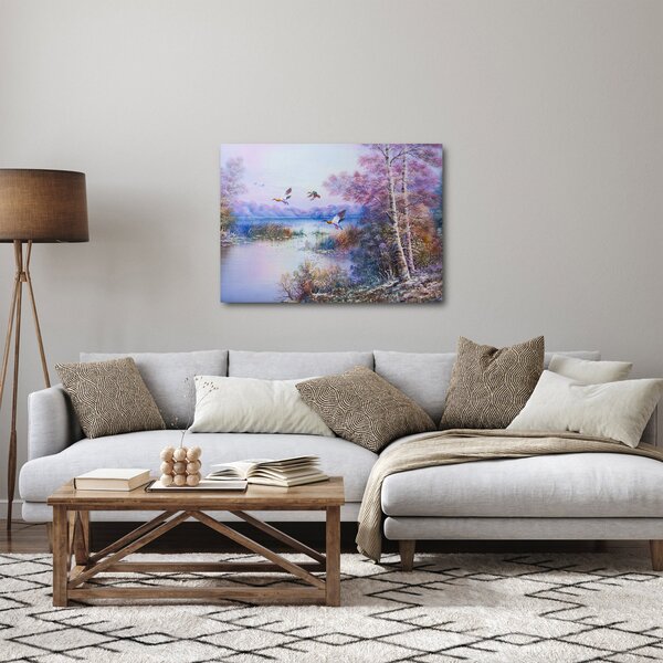 Obraz - Přichází podzim, olejomalba (70x50 cm)