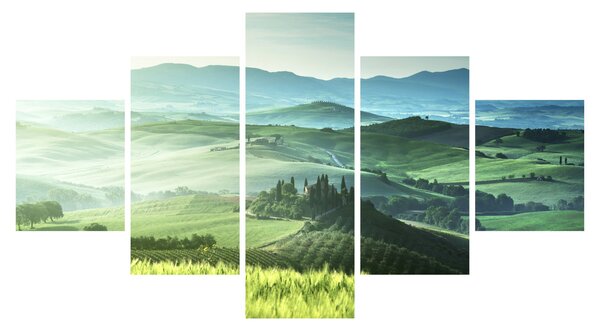 Obraz - Toskánsko, Itálie (125x70 cm)