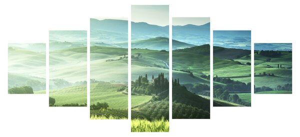 Obraz - Toskánsko, Itálie (210x100 cm)