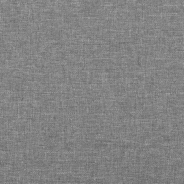 Čelo postele tmavě šedé 144x5x118/128 cm látkové 3116331