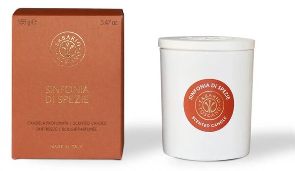 ERBARIO TOSCANO Sinfonia Di Spezie Vonná svíčka, 155 g