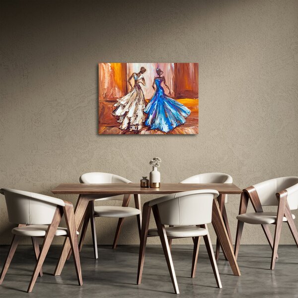 Obraz - Tanečnice, olejomalba (70x50 cm)