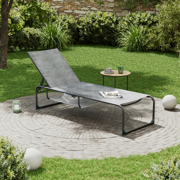 ZAHRADNÍ LEHÁTKO kov, textil Ambia Garden