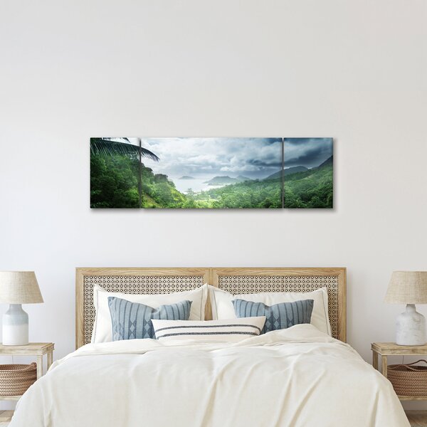 Obraz - Seychelská jungle (170x50 cm)