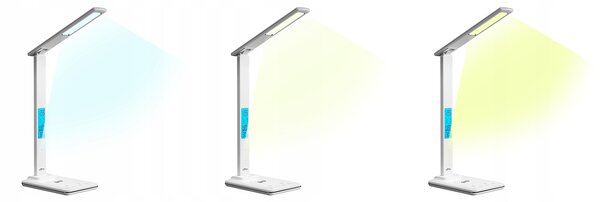 Stolní lampička Media-tech Stolní lampička bílá, výkon až 4 W