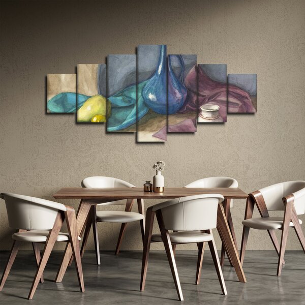 Obraz - Malované zátiší (210x100 cm)